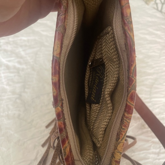 Raviani Leather Rock Fringe Cowhide Purse - Picture 4 of 5